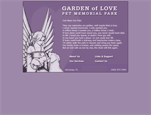 Tablet Screenshot of gardenoflove.org